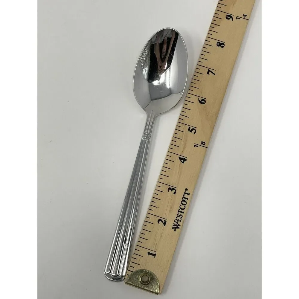 WALLACE CENTENNIAL Stainless Steel 18/10 Dinner Oval Soup Spoons 7 7/8